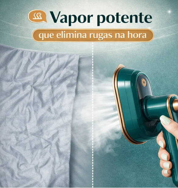 Mini Ferro de Passar Roupa Portátil Compacto | Lumora