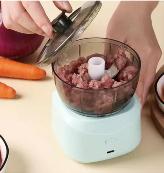 Mini Triturador Elétrico de Alimentos e Carne | Lumora